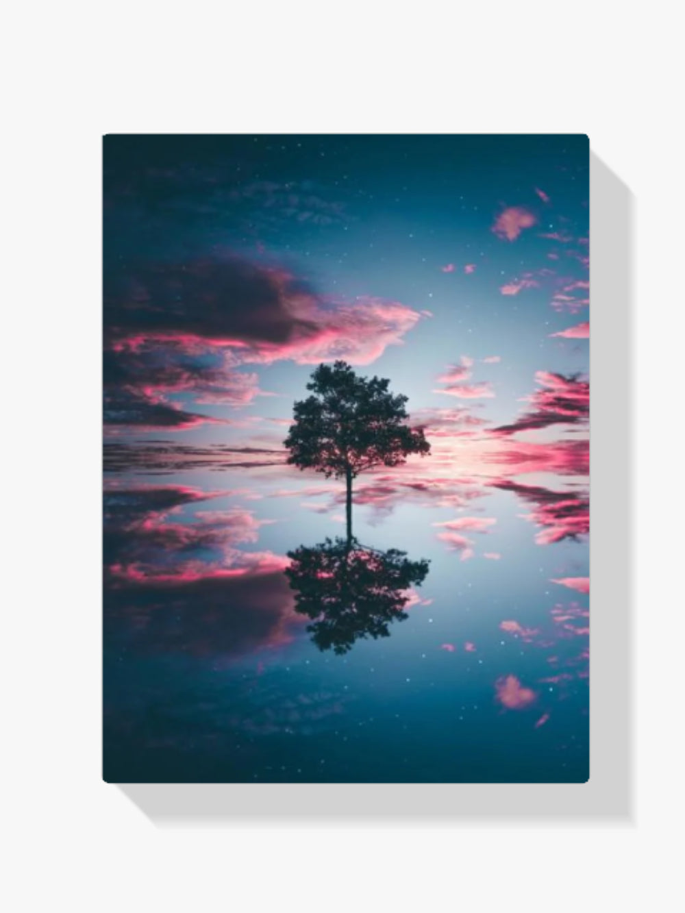 Fantasie Naturreflexions Landschaft - Malen nach Zahlen