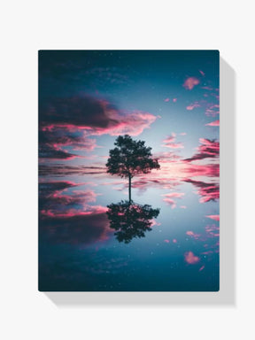 Fantasie Naturreflexions Landschaft - Malen nach Zahlen