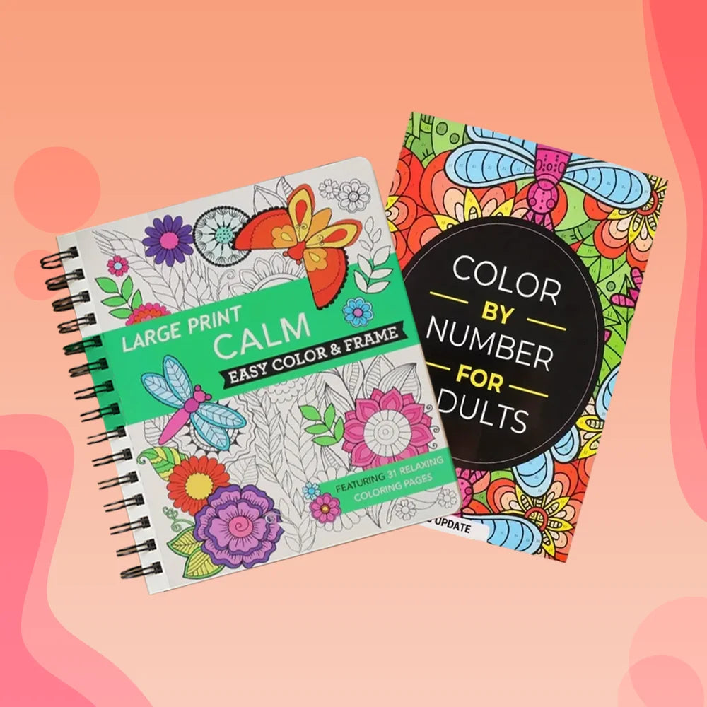 Dipingi con i numeri - 6 mini dipinti | Set di fiori di ciliegio