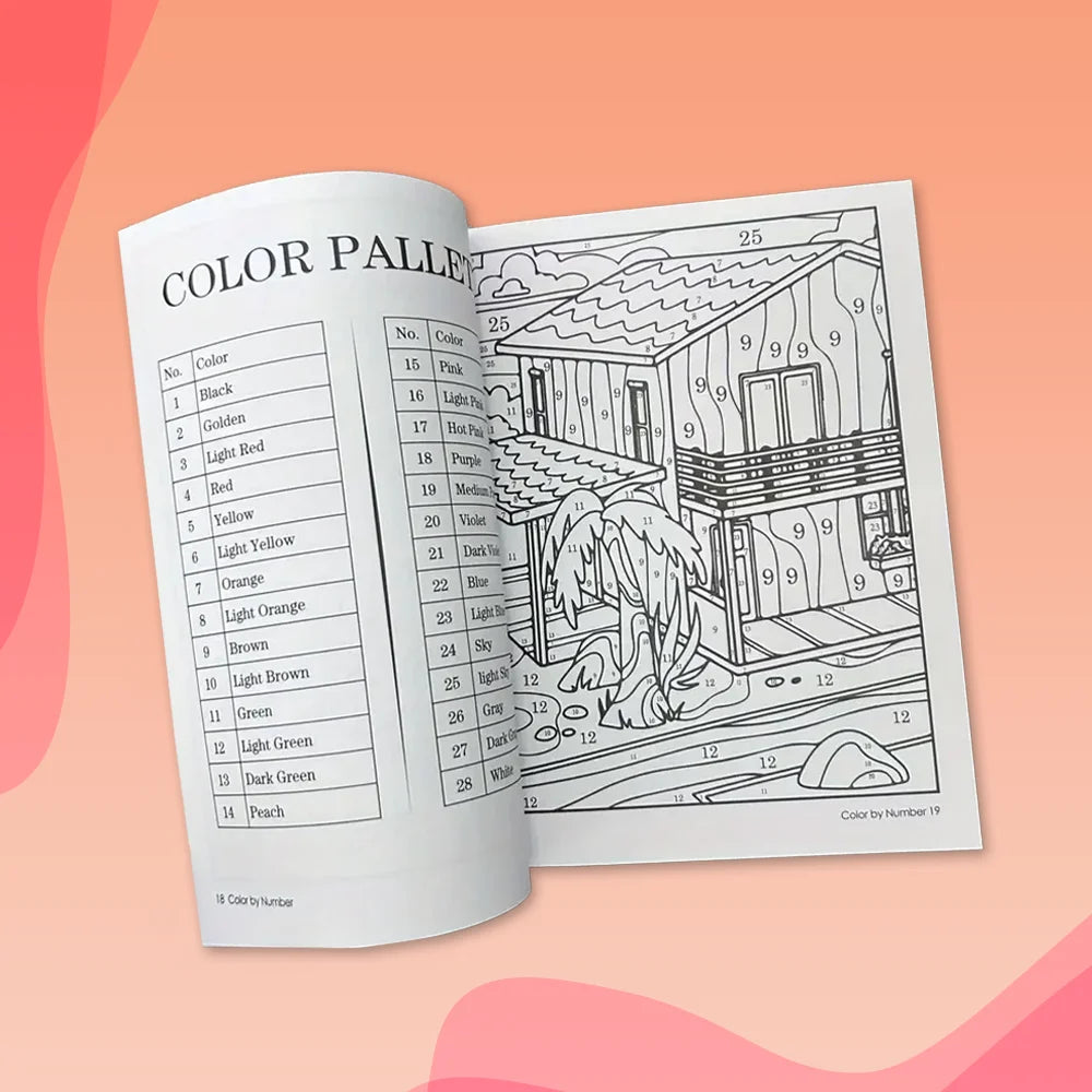 

Dipingere con i numeri - Pace nei colori