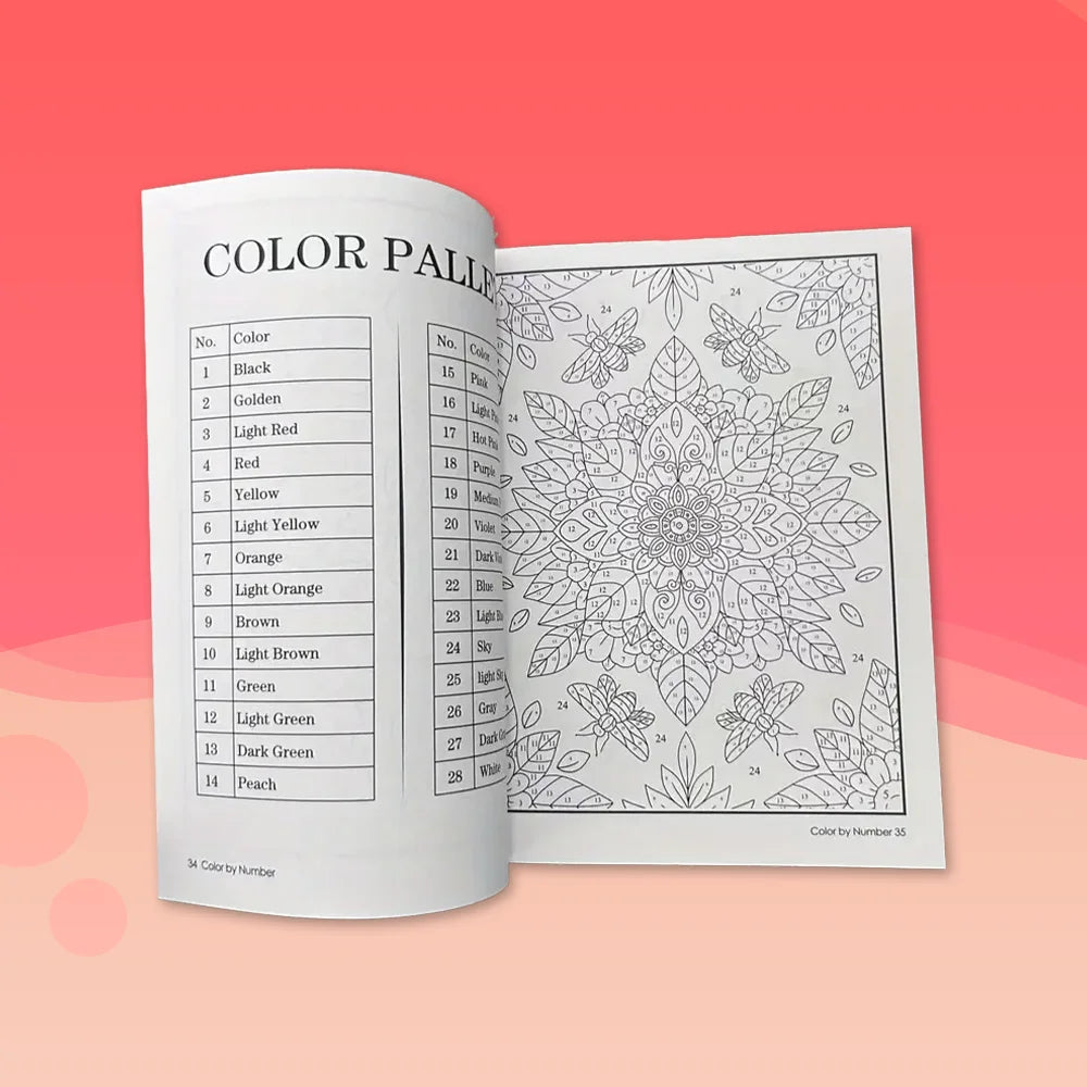 

Dipingere con i numeri - Pace nei colori