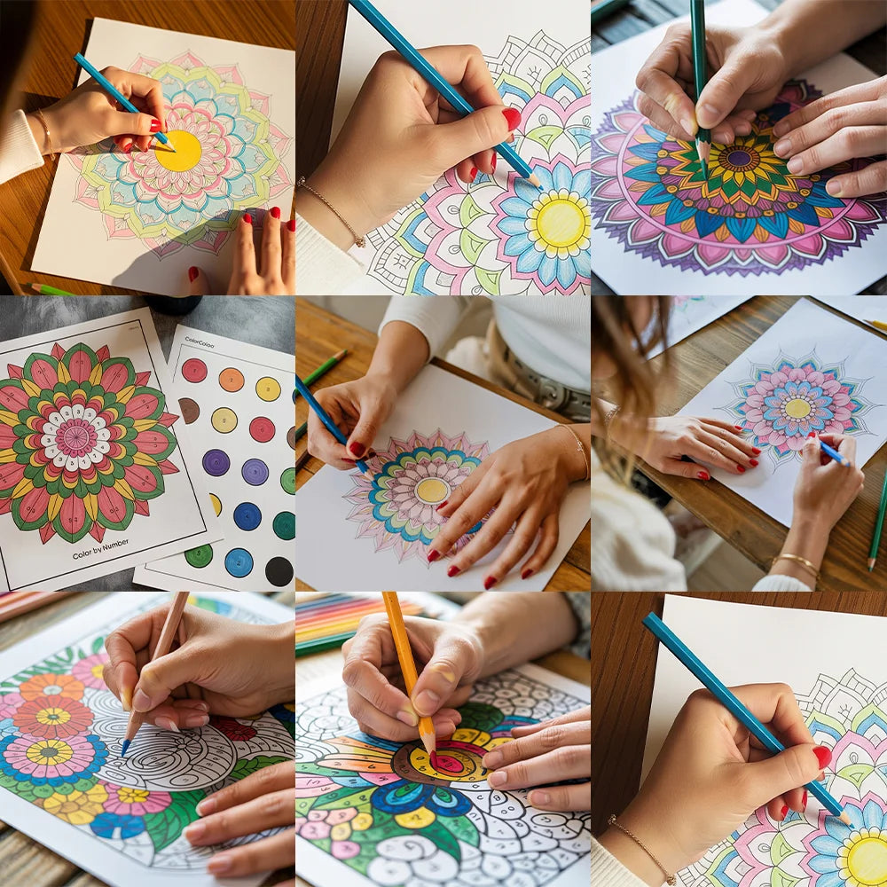 

Dipingere con i numeri - Pace nei colori