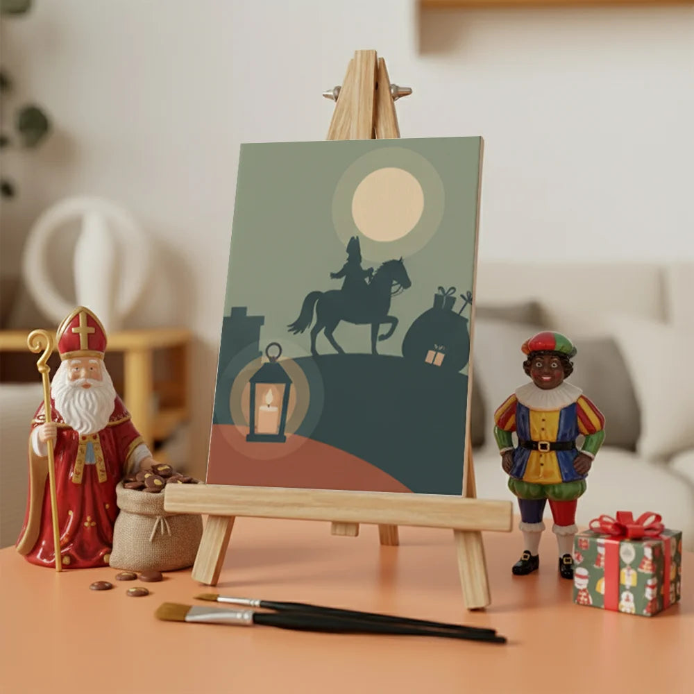 

Dipingere con i numeri - 6 Mini Dipinti | Piccolo Boschetto