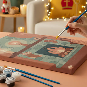 

Dipingere con i numeri - 6 Mini Dipinti | Piccolo Boschetto