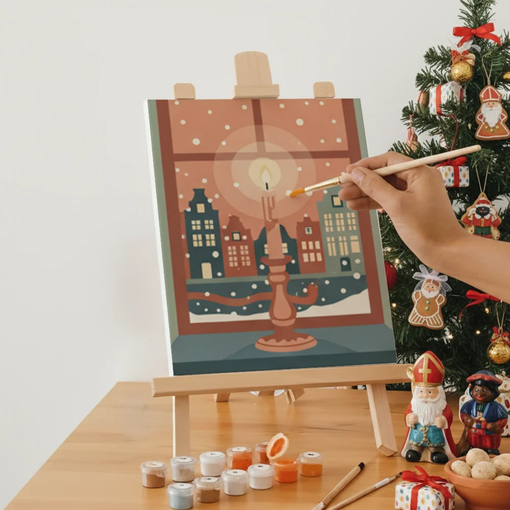 

Dipingere con i numeri - 6 Mini Dipinti | Piccolo Boschetto