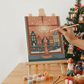 

Dipingere con i numeri - 6 Mini Dipinti | Piccolo Boschetto