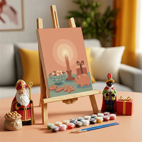 

Dipingere con i numeri - 6 Mini Dipinti | Piccolo Boschetto