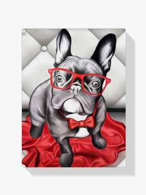 Französische Bulldogge - Malen nach Zahlen