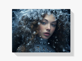 Frau-Winter - Malen nach Zahlen