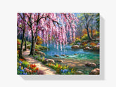 Frühling - Malen nach Zahlen