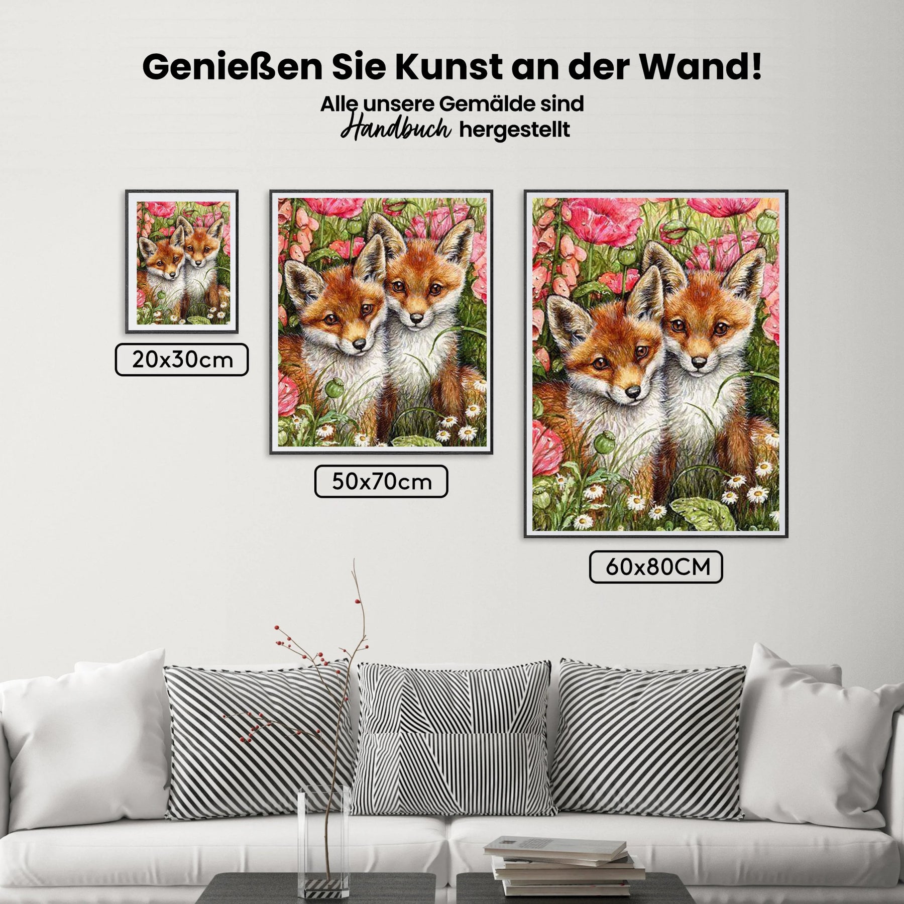 Fuchs - Malen nach Zahlen