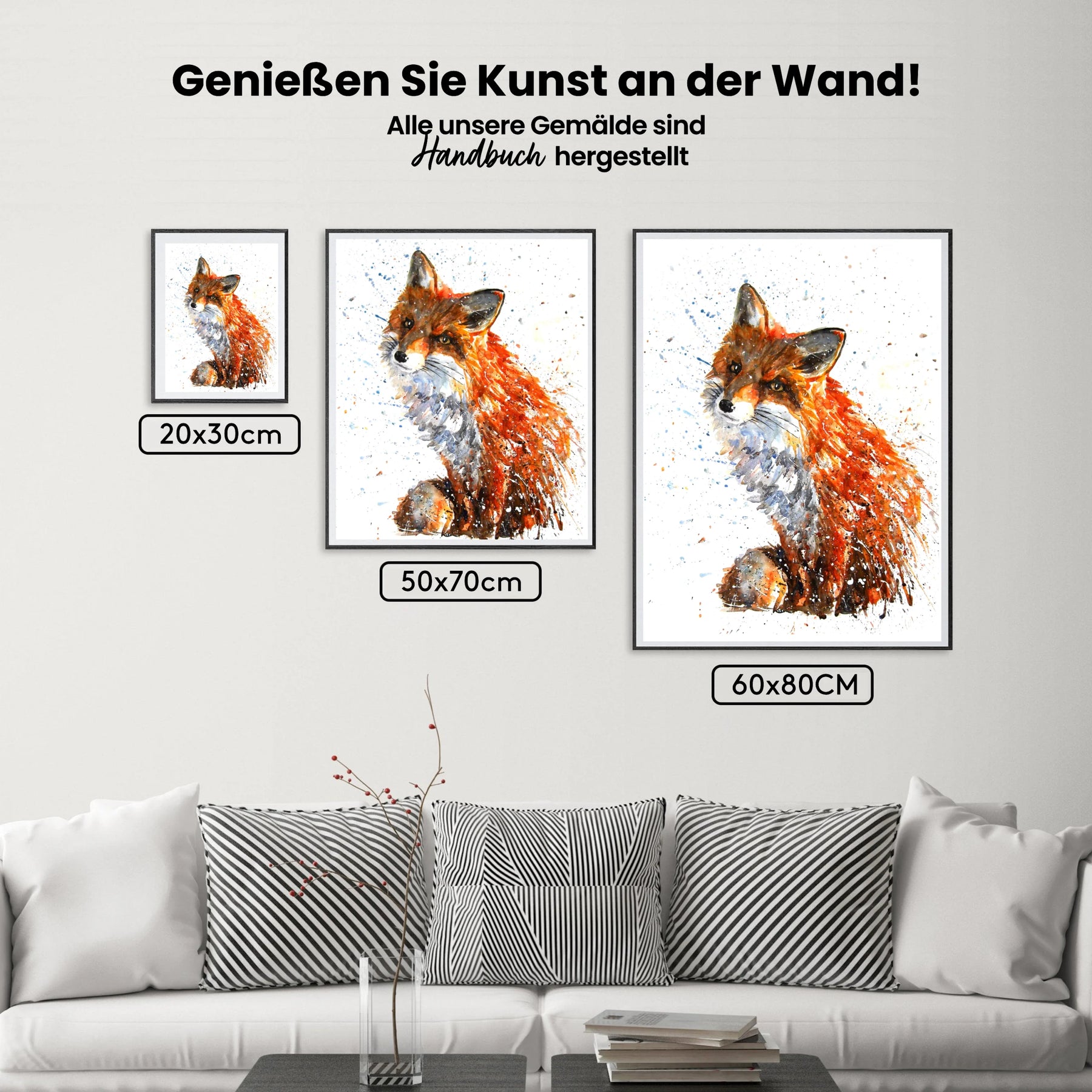Fuchs - Malen nach Zahlen