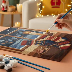 

Dipingere con i numeri - 6 Mini Dipinti | Piccolo Boschetto