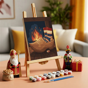 

Dipingere con i numeri - 6 Mini Dipinti | Piccolo Boschetto