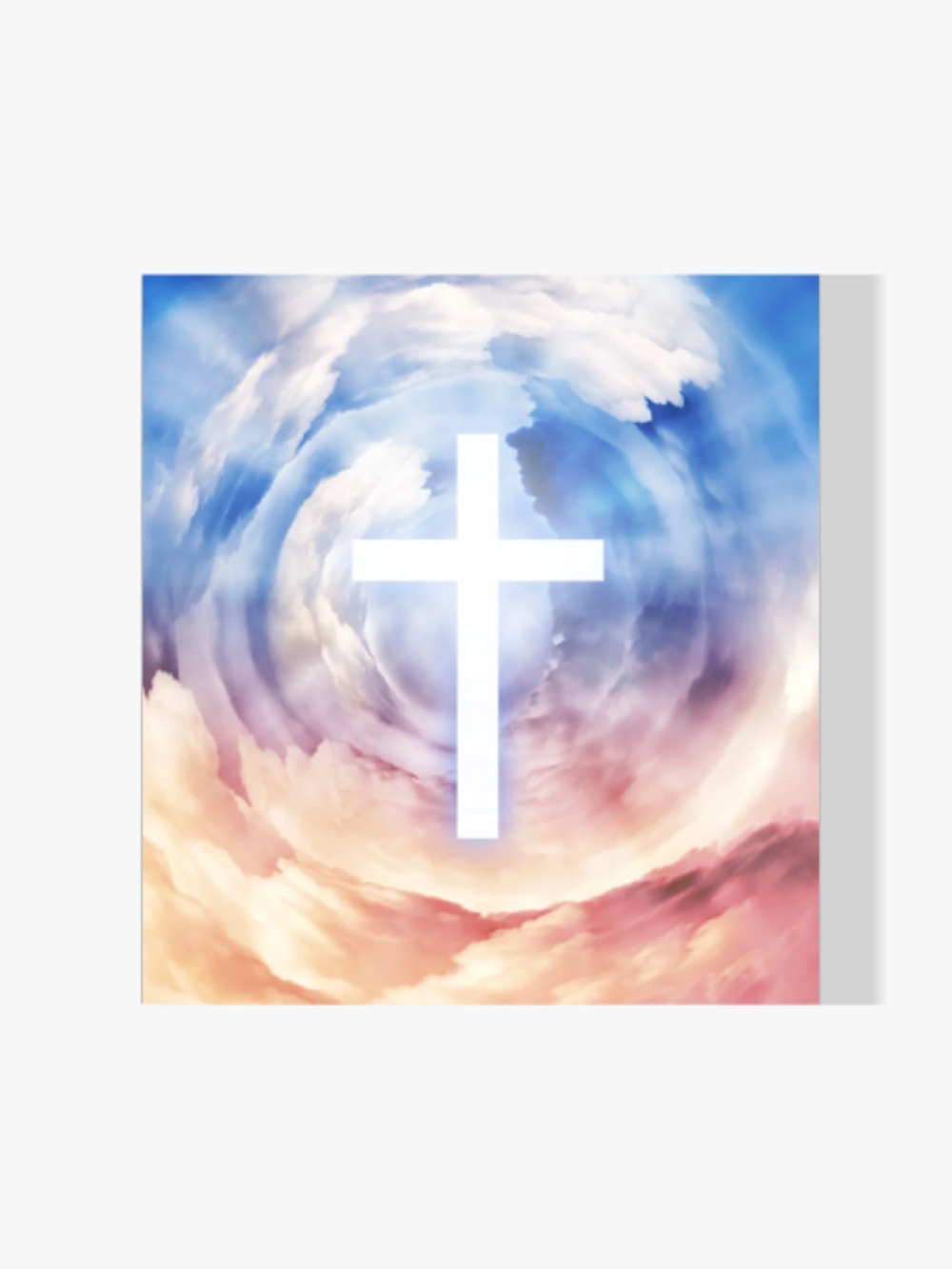 Himmlisches Kreuz - Malen nach Zahlen