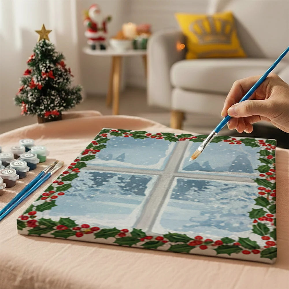 

Dipingere con i numeri - 6 Mini Dipinti | Piccolo Boschetto