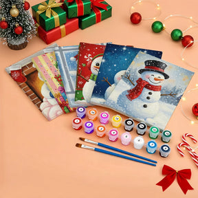 

Dipingere con i numeri - 6 Mini Dipinti | Piccolo Boschetto