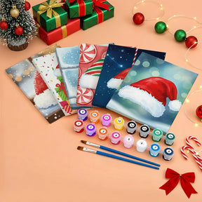 

Dipingere con i numeri - 6 Mini Dipinti | Piccolo Boschetto