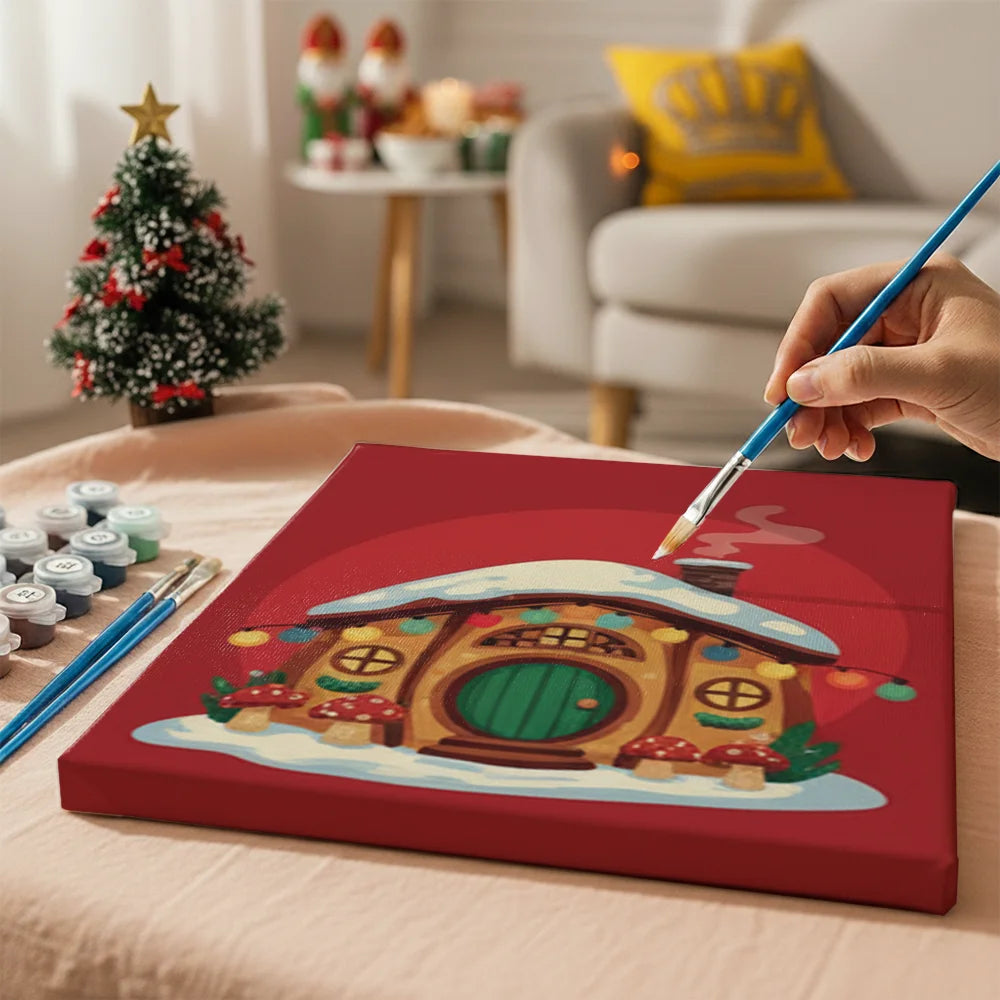 

Dipingere con i numeri - 6 Mini Dipinti | Piccolo Boschetto