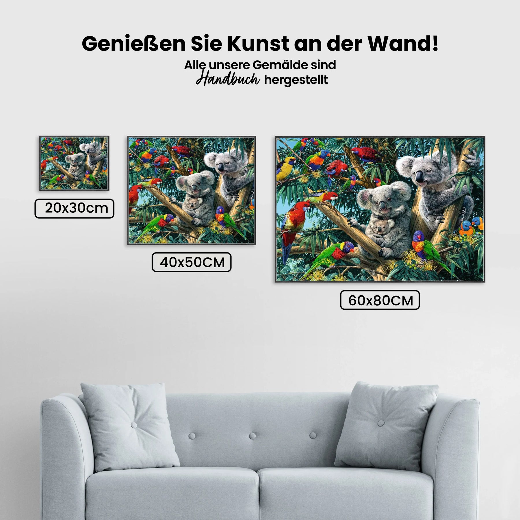 Koala - Malen nach Zahlen