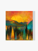 Landschaft Herbstliche Farben - Malen nach Zahlen