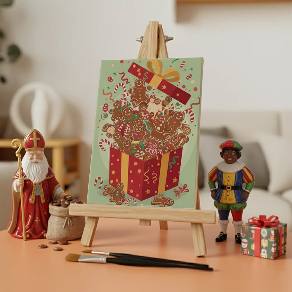 

Dipingere con i numeri - 6 Mini Dipinti | Piccolo Boschetto