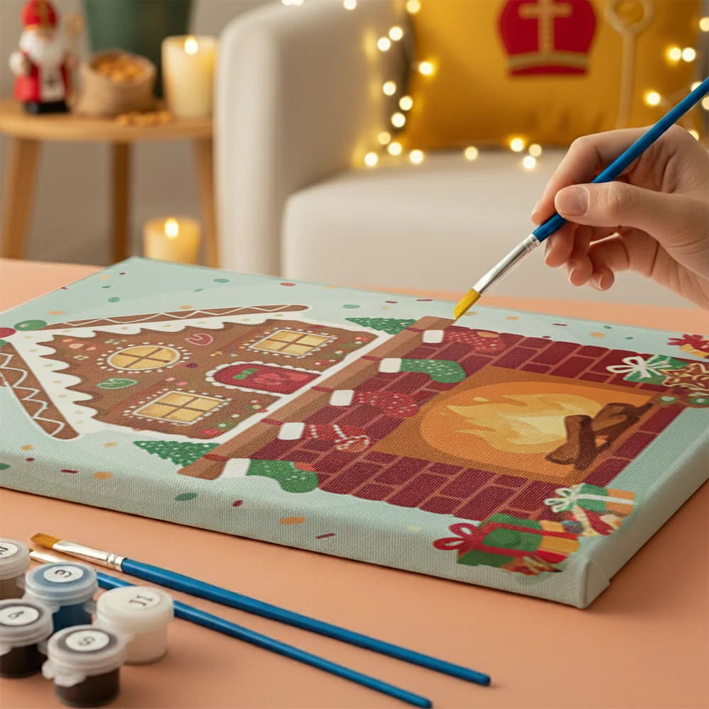 

Dipingere con i numeri - 6 Mini Dipinti | Piccolo Boschetto