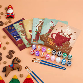 

Dipingere con i numeri - 6 Mini Dipinti | Piccolo Boschetto