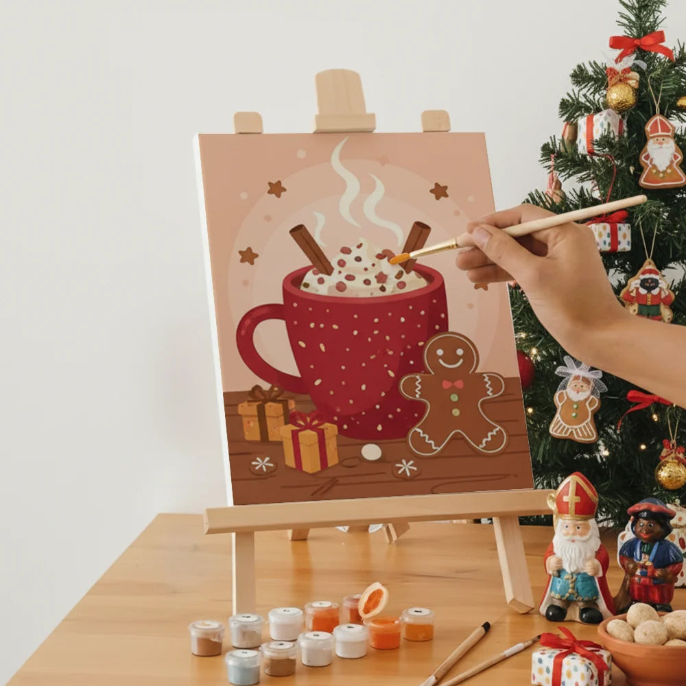 

Dipingere con i numeri - 6 Mini Dipinti | Piccolo Boschetto