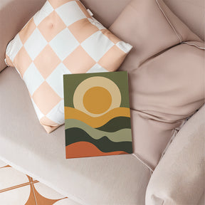 Dipingi con i numeri - 6 mini dipinti | Set moderno nei toni della terra