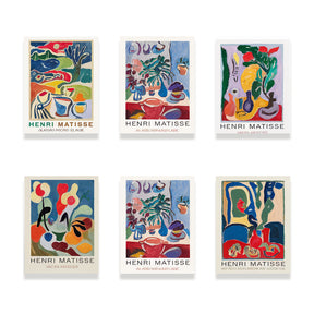 

Dipingere con i numeri - 6 Mini dipinti | Opere maestre di Matisse Edizione Set
