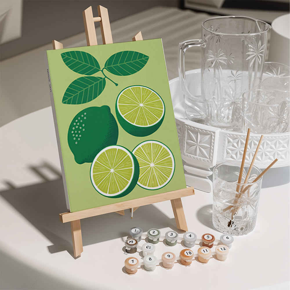 

Dipingere con i numeri - 6 piccoli dipinti | Set di fiabe Tutti-Frutti