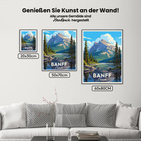 

Dipingere con i numeri - Banff, Kanada