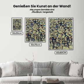 

dipingere con i numeri - Albero della Vita - William Morris