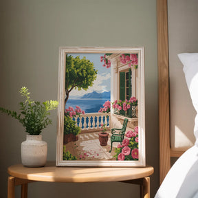

Dipingere con i numeri - Balcone fiorito