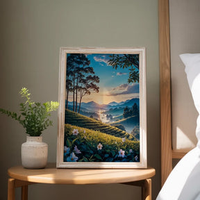 Dipingi con i numeri - Tramonto sulle Tea Hills
