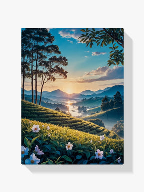 Dipingi con i numeri - Tramonto sulle Tea Hills