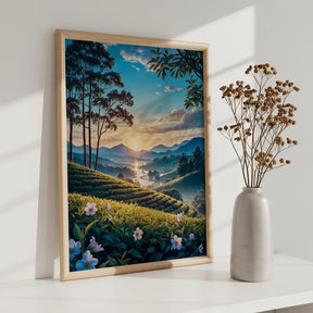 Dipingi con i numeri - Tramonto sulle Tea Hills