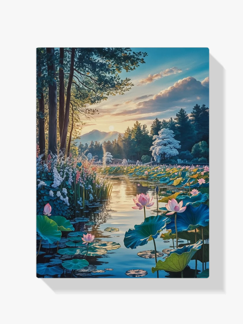 Malen nach Zahlen &#8211; Das Erwachen des Lotus-Teichs (2)