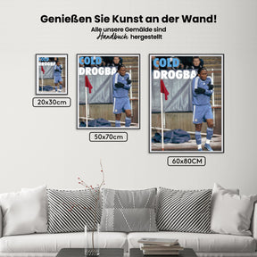 Dipingi con i numeri - Didier Drogba