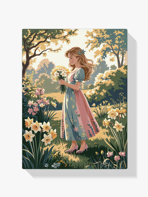 Dipingi con i numeri - L'abbraccio della primavera