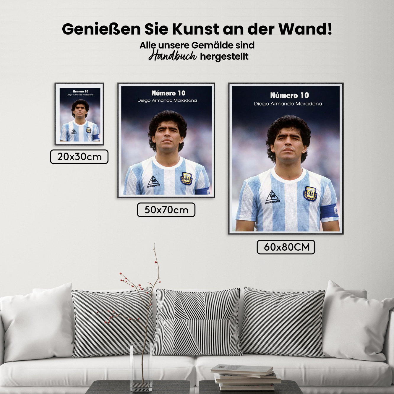 Malen nach Zahlen - Diego Maradona
