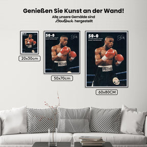 Malen nach Zahlen - Floyd Mayweather