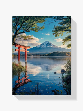 Malen nach Zahlen - Flüstern des Berges Fuji