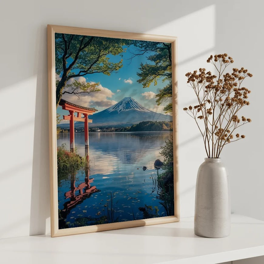 Malen nach Zahlen - Flüstern des Berges Fuji