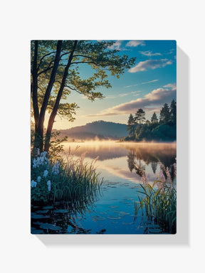 Malen nach Zahlen - Flüstern des Morgensees
