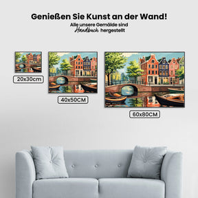 

Dipingere con i numeri - Primavera ad Amsterdam V1