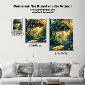 Dipingi con i numeri - Golden Hour Garden