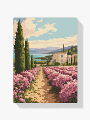 

Dipingere con i numeri - Cipresso costiero
