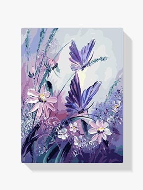 

Dipingere con i numeri - farfalle viola